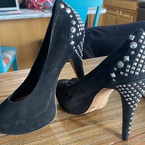 Studded High Heels